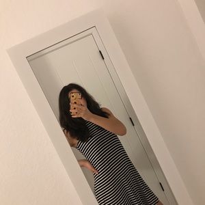 Woman’s Halter Summer Striped Dress